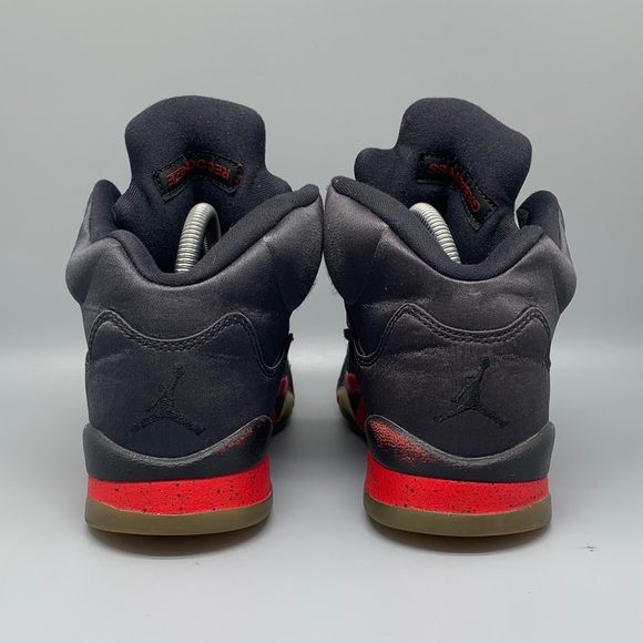 Nike‎ Air Jordan 5 Retro Satin Bred 440888-006 Youth Sz 7Y Women’s Sz 8.5 - Picture 3 of 10